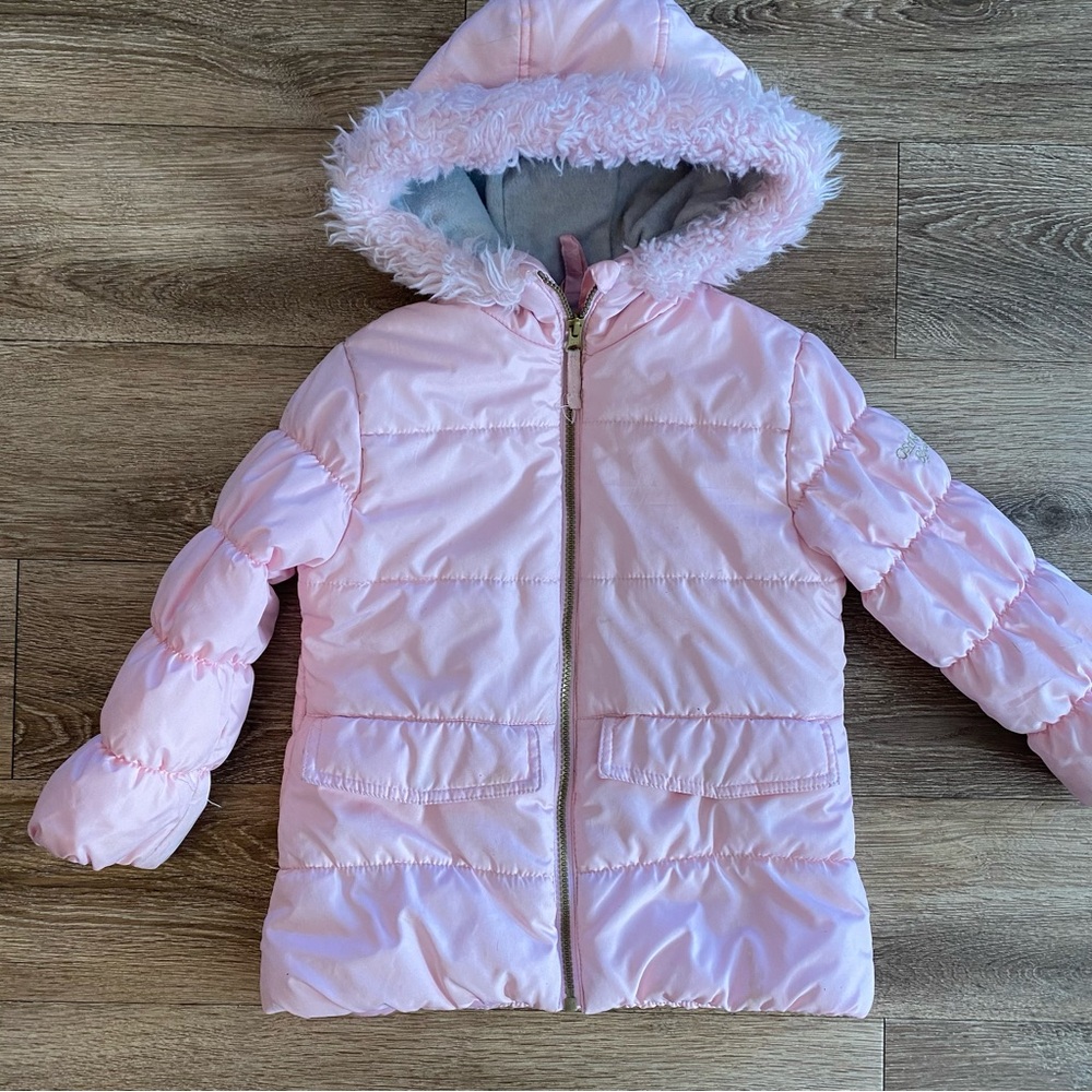 OshKosh B'gosh Light Pink Quilted Jacket